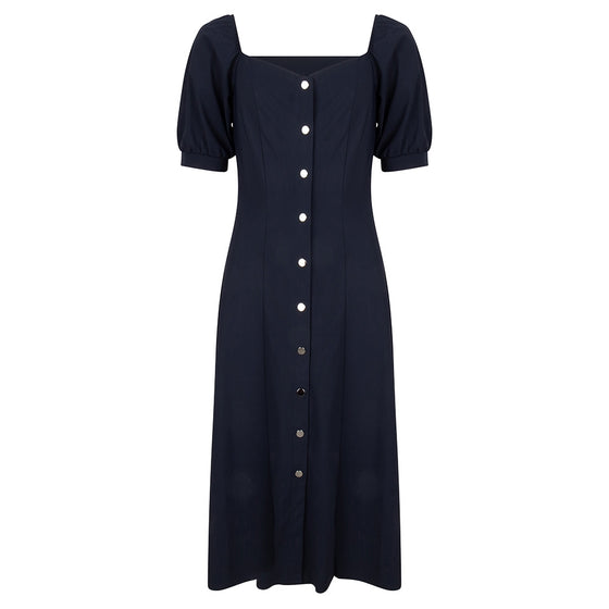 Sara Midi Dress | Blue