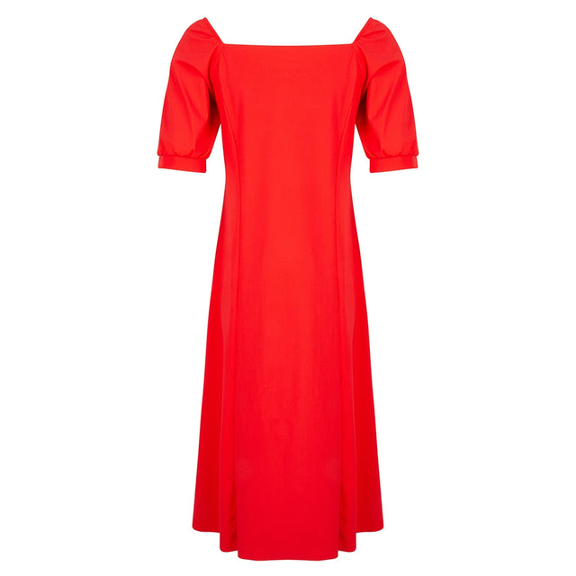 Sara Midi Dress | Red