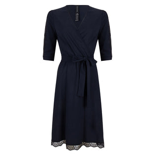 Staci Wrap Dress | Blue