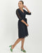 Staci Wrap Dress | Blue