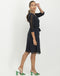 Staci Wrap Dress | Blue
