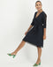 Staci Wrap Dress | Blue