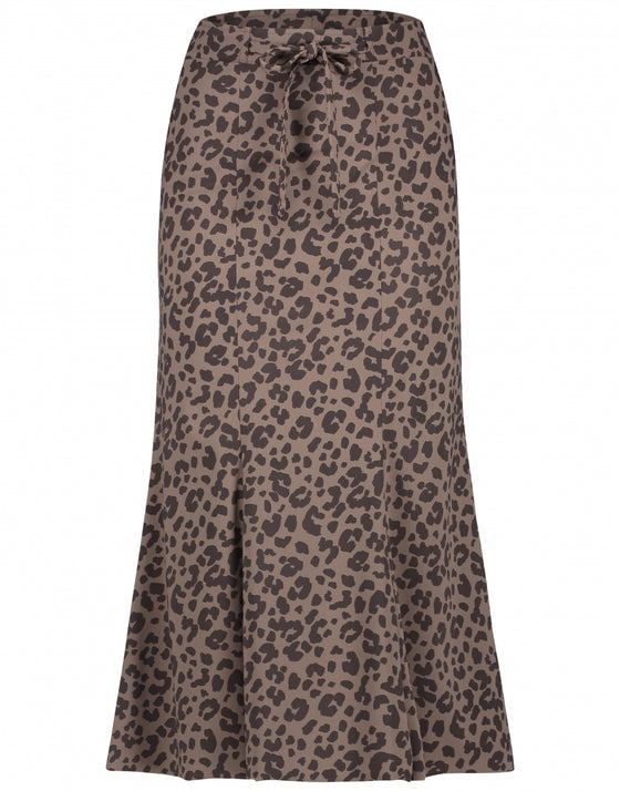 Skirt Nelly | Animal brown