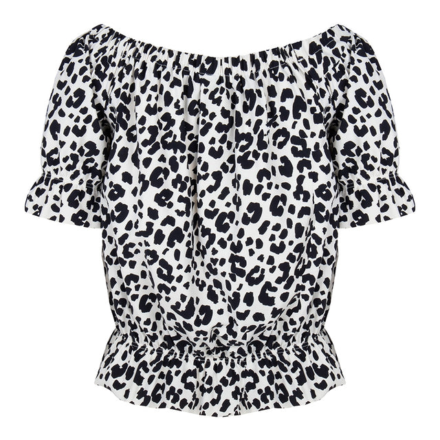 Lois Blouse Animal | Animal ecru