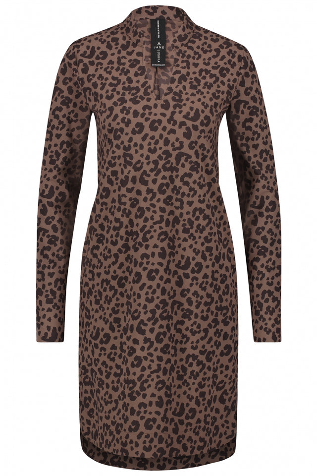 Dress Gerrie | Animal brown