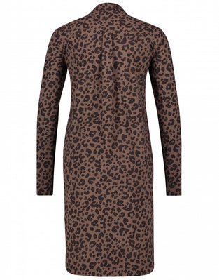 Dress Gerrie | Animal brown