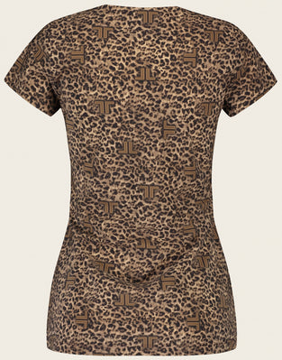 T shirt Sara | Animal brown