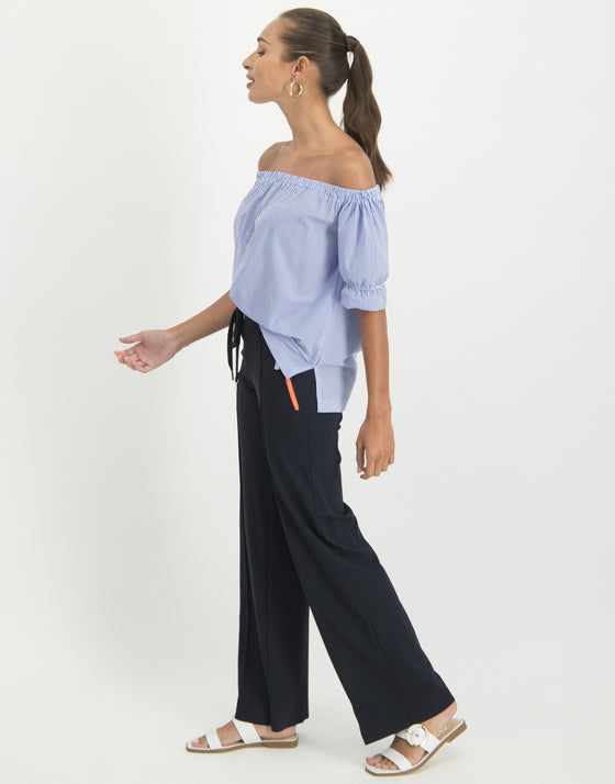 TOP | White/Blue