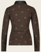 Blouse Kikkie/L | Black Green