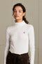 Organic slim top | White