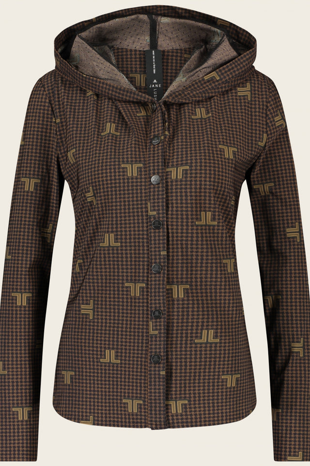 Blouse Veronica/L | Black Green