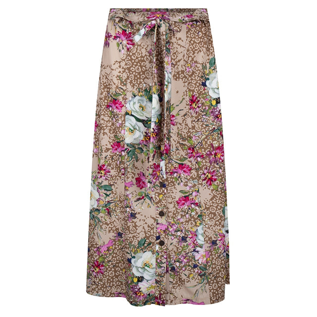 SKIRT | Beige/Fuxia