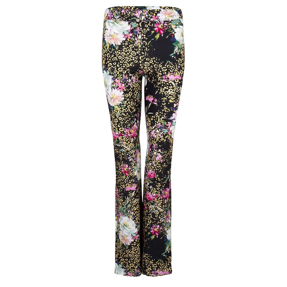 Billie Pants Leopard and Rose | Black