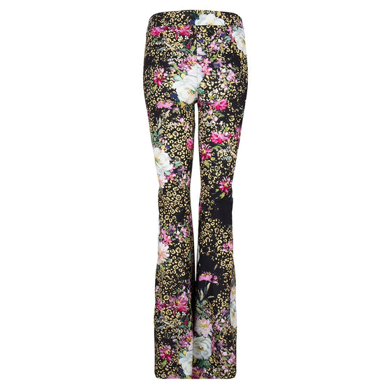 Billie Pants Leopard and Rose | Black