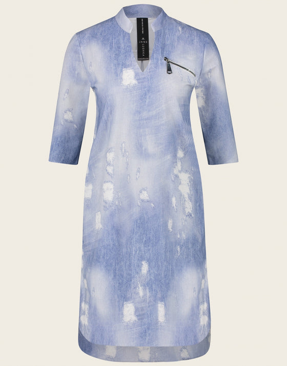 Dress Gerrie | Denim Blue