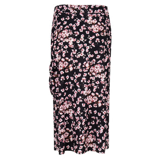 Lauren Skirt Black and Bloom | Black