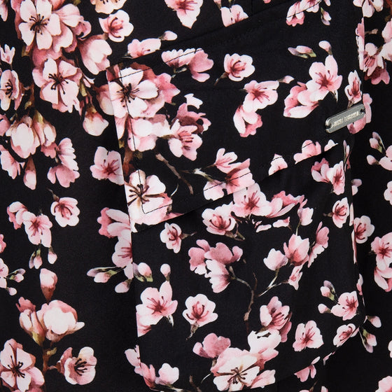 Lauren Skirt Black and Bloom | Black