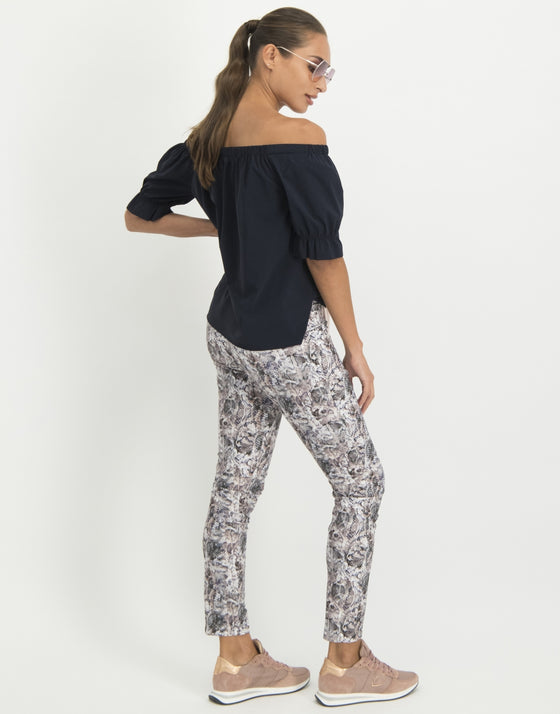Nicole Knotted Top | Blue