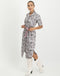 Melania Dress Pink Snake | Barry Pink