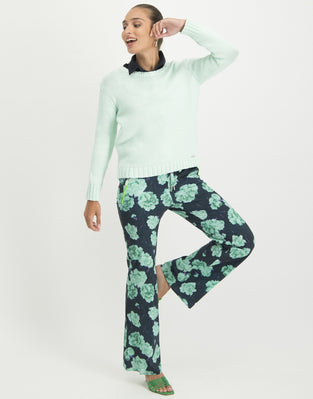Izzy Pants Blue Bloom | Blue