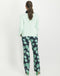 Izzy Pants Blue Bloom | Blue