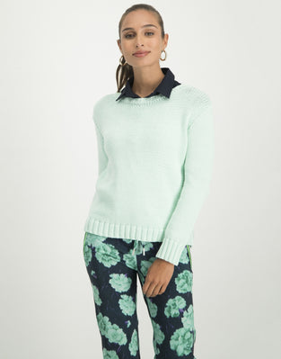 Izzy Pants Blue Bloom | Blue