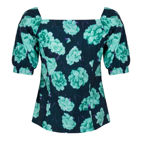 Wendy Top Blue Bloom | Blue