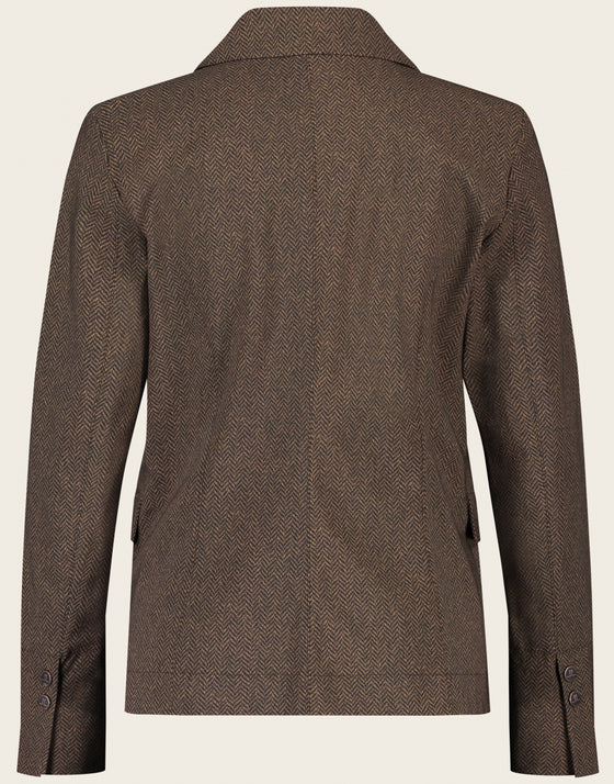 Blazer Amsterdam | Dark Brown