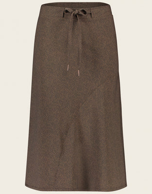 Skirt Fiona/1 | Dark Brown