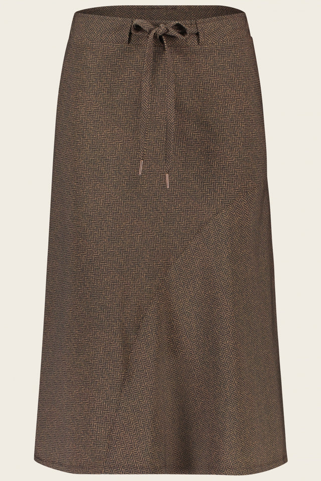 Skirt Fiona/1 | Dark Brown