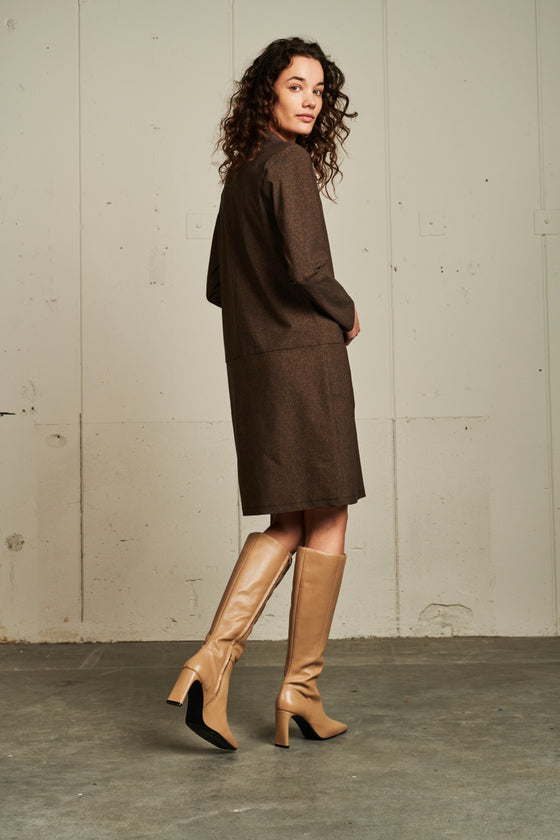 Dress Harper | Dark Brown