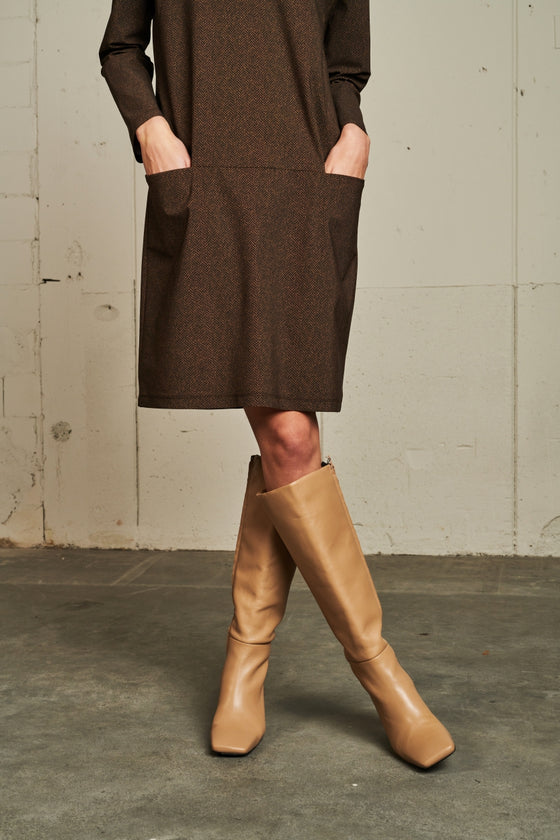 Dress Harper | Dark Brown
