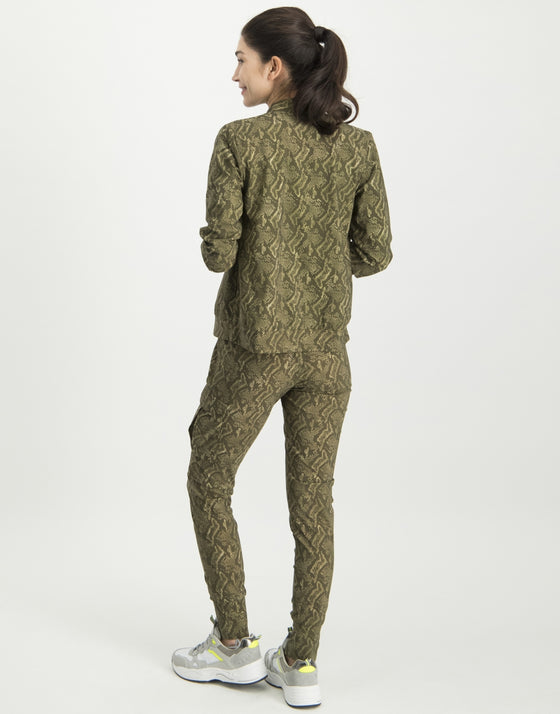 Wendy Jacket Snake | Army