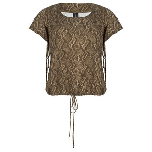 Lynn Snake Top | Army