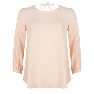 Evie Tie Top | Ecru