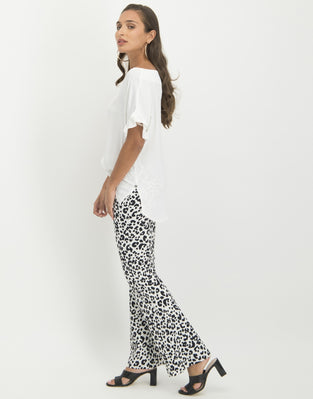 Irina Ruffle Top | White