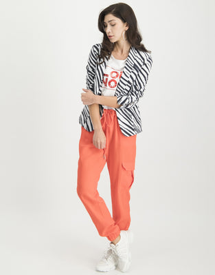 Kim Blazer Black and White | White/Black
