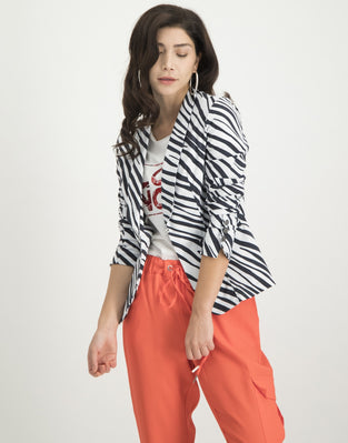 Kim Blazer Black and White | White/Black