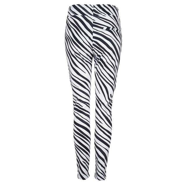 Khloe Drawstring Pants Black White | White/Black