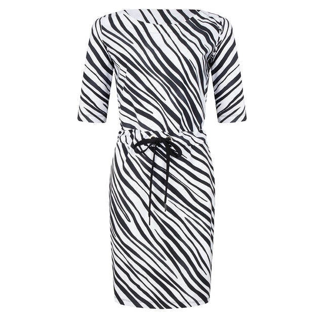 DRESS | White/Black