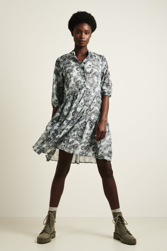 Dress Anna Short/3 | Multi Green