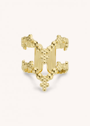 Double V-Revisted BA-196 | Gold