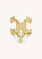 Double V-Revisted BA-196 | Gold