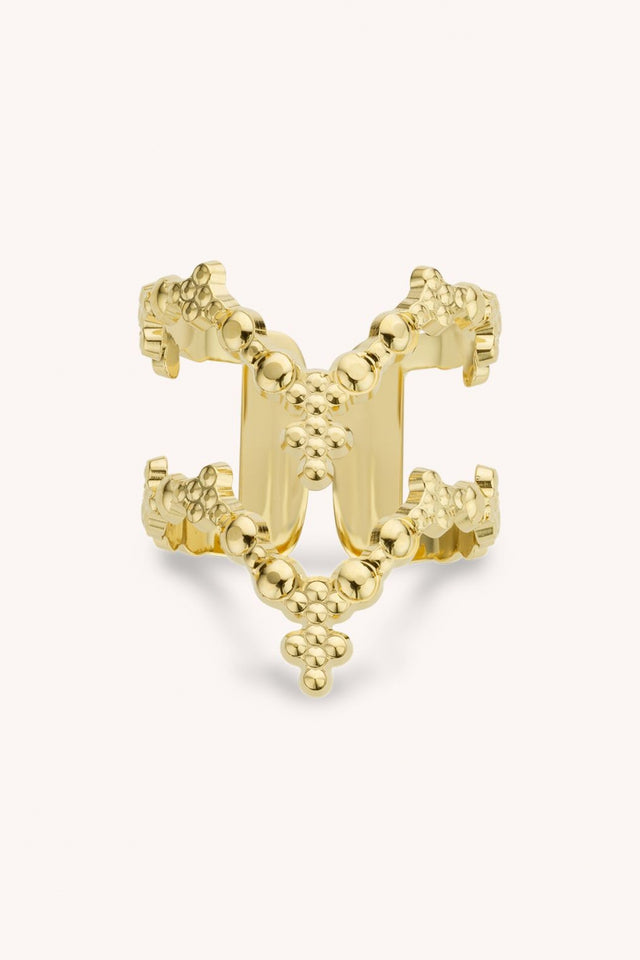 Double V-Revisted BA-196 | Gold